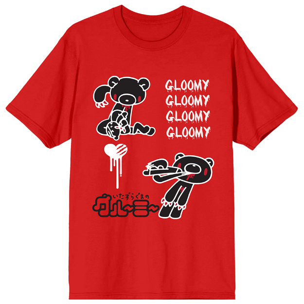 GLOOMY BEAR & PITTY UNISEX TEE